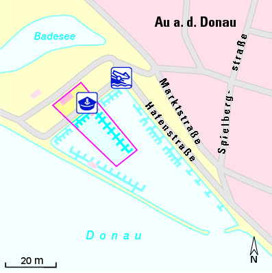 Karte Marina Motoryachtclub Au