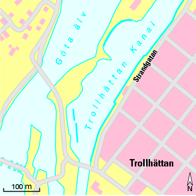 Karte Marina Gästhamn Spikön