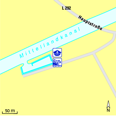 Karte Marina YC Hoffmannstadt Fallersleben