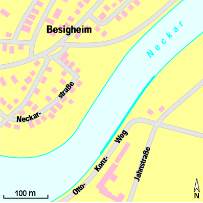 Karte Marina Bootshafen Walter