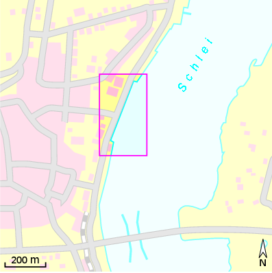 Karte Marina Stadthafen Kappeln