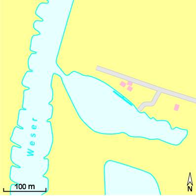 Karte Marina Yachthafen Dreiländereck