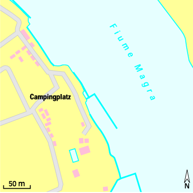 Karte Marina Camping River