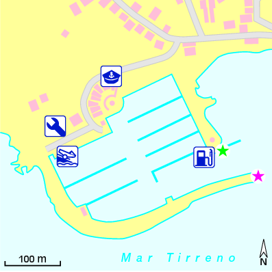 Karte Marina Marina di Salivoli