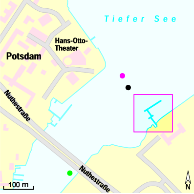Karte Marina Potsdamer Seesportclub e.V.