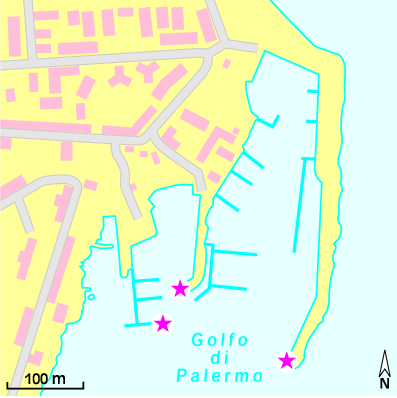 Karte Marina Marina Arenella