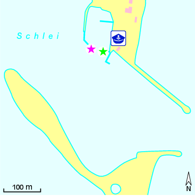 Karte Marina Wasserwanderplatz Schleimünde e.V.