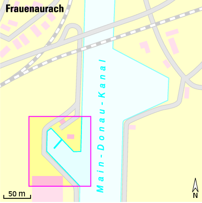 Karte Marina Sportbootclub Herzogenaurach e.V.