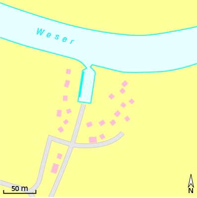 Karte Marina Westfälischer Motor-Yacht-Club e.V.