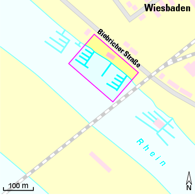 Karte Marina Boote Sohlbach e.K.