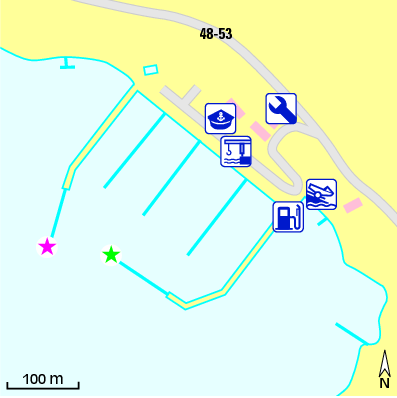 Karte Marina Marti Marina