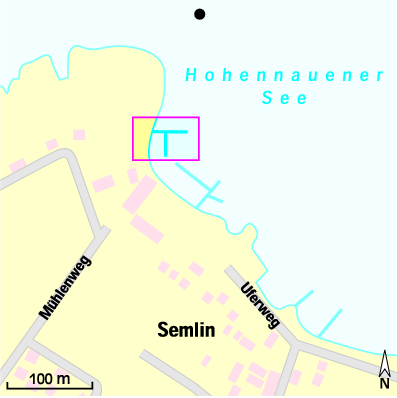 Karte Marina Rathenower Segel-Club e.V.