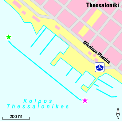 Karte Marina Thessaloniki Marina