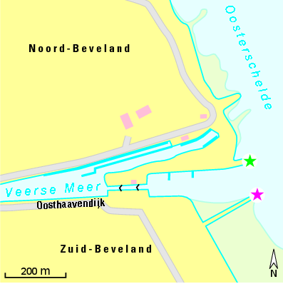 Karte Marina Jachthaven Hansa