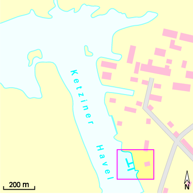 Karte Marina Seesportclub Ketzin e.V.