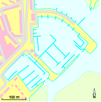 Karte Marina Watersportvereniging Yerseke