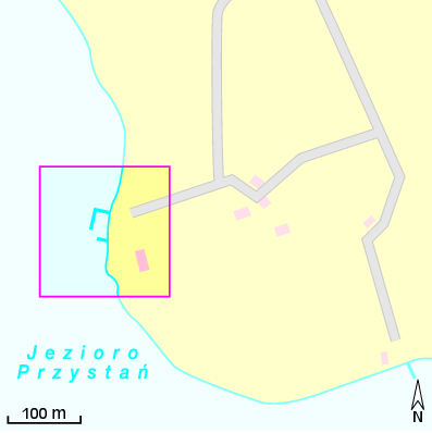 Karte Marina Port Trygort