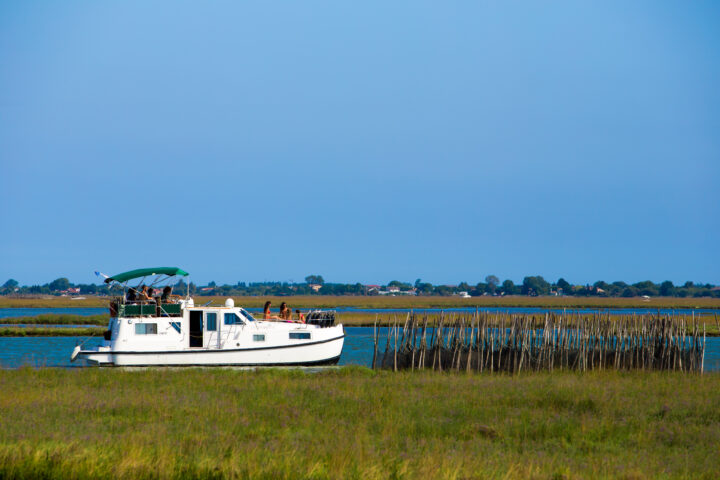 Unterwegs in der Lagune von Venedig.