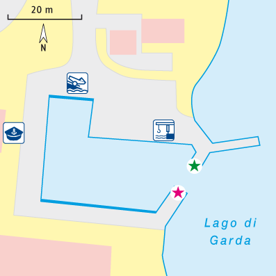 Karte Marina Darsena Bellandi