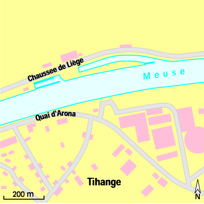 Karte Marina Port de Plaisance de Corphalie