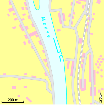 Karte Marina Port de Plaisance d’Amée