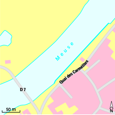 Karte Marina Quai du Port au Blé