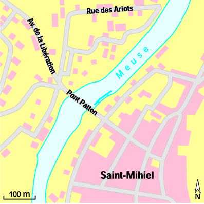 Karte Marina Yachting-Club St-Mihiel