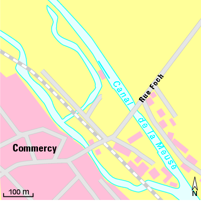 Karte Marina Quai Municipal (Pont)
