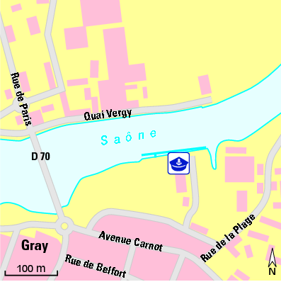 Karte Marina Location de Bateaux