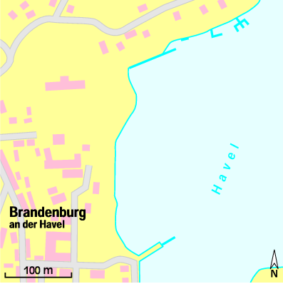 Karte Marina Marina Brandenburg-Plaue