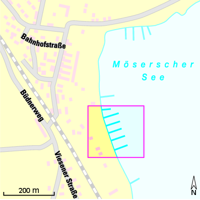 Karte Marina Kirchmöseraner Wasserwanderer e.V.