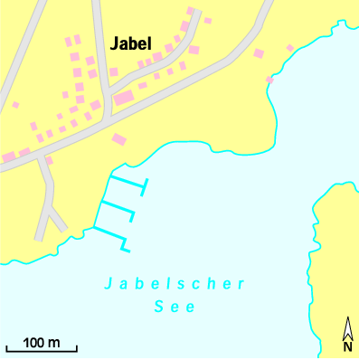 Karte Marina Maribell-Yachthafen