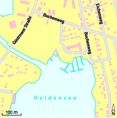 Karte Marina Marina Nord Schwerin