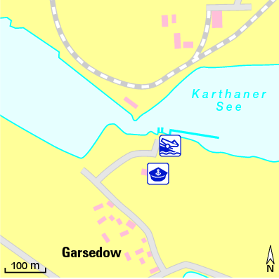 Karte Marina Wassersportverein Wittenberge e.V.