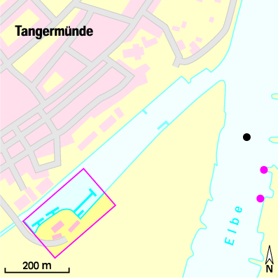 Karte Marina Tangermünder Wassersportverein e.V.