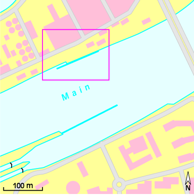 Karte Marina Wasser Sport Club Kaiserlei