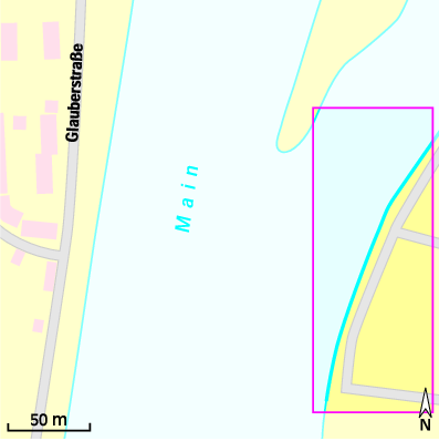 Karte Marina Segel- u. Sportboot Club Kitzingen e.V.
