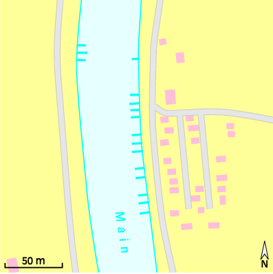 Karte Marina Motoryachtclub Forchheim e.V.
