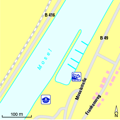 Karte Marina Boots- und Camping-Center Laguna