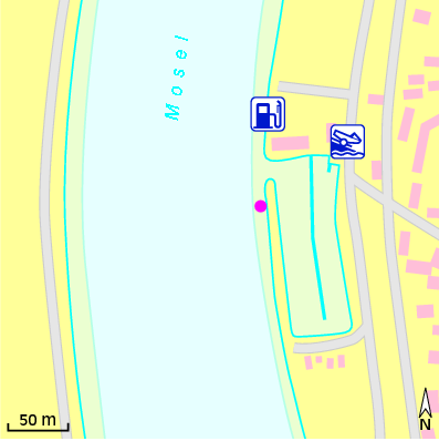 Karte Marina Marina Mittelmosel