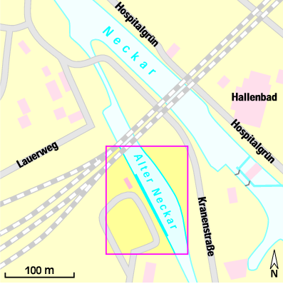 Karte Marina Württembergischer Motorboot-Club