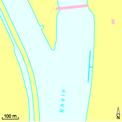 Karte Marina Vereinigte Wassersportvereine Vogtsburg-Burkheim