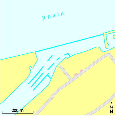 Karte Marina Wassersportfreunde Budenheim e.V.