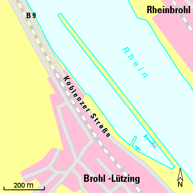 Karte Marina Brohler Bootsclub e.V.