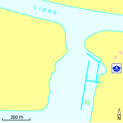 Karte Marina Marina Flaesheim