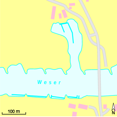 Karte Marina Boot-Sport-Verein Achim-Thedinghausen e.V.