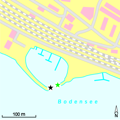 Karte Marina Yacht-Club Radolfzell e.V.