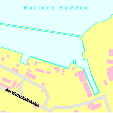 Karte Marina Maritim-Center-Marks