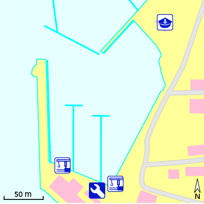 Karte Marina Marina Wiek