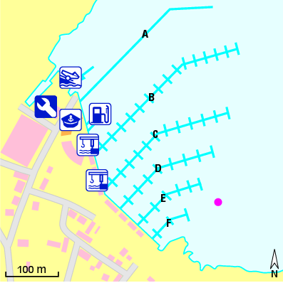 Karte Marina Marina Kröslin